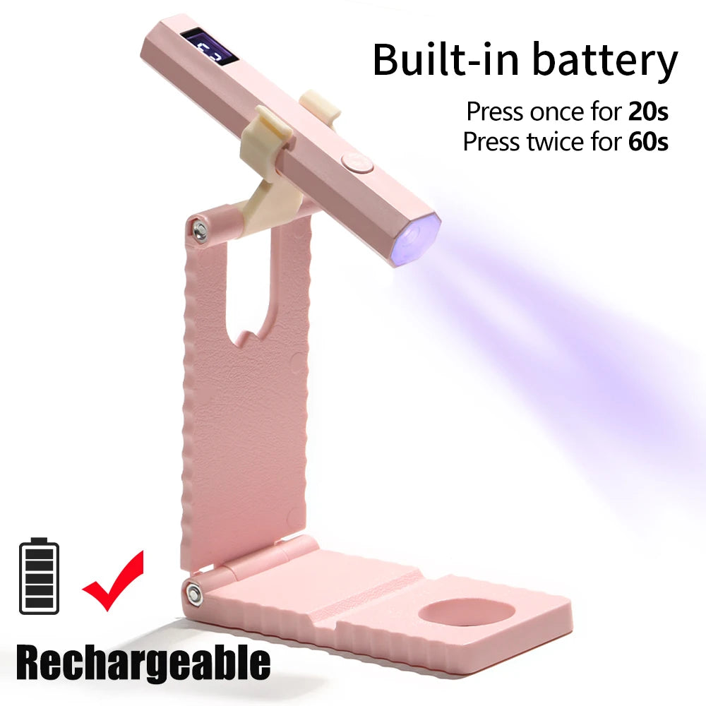 Portable Handheld Mini Nail Lamp Quick Dry