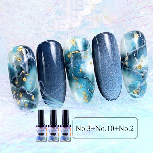 Watercolor Ink Nail Polish Blooming Gel Nail Art