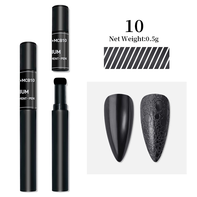 Nail Mirror Glitter Powder Metallic Colorful Dust