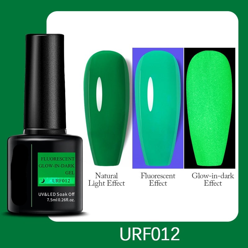 Neon Luminous Gel Nail Polish Fluorescent Glow In Dark