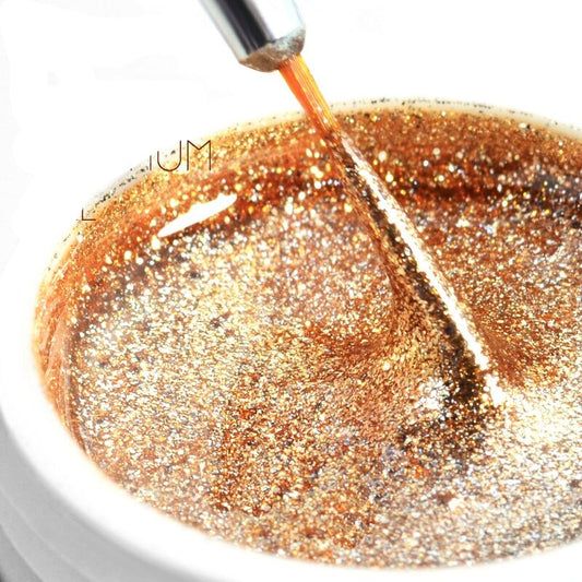 Nail Gel Glitter Platinum 5ml Mud Gel Painting Gel