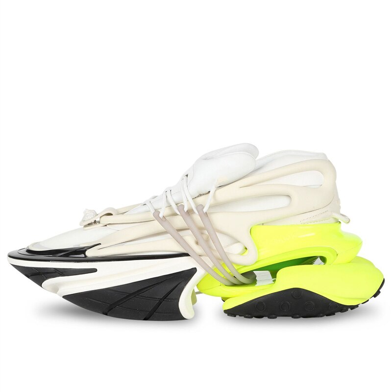 Women Sneakers Two Tone Split Sole Men Running Shoes