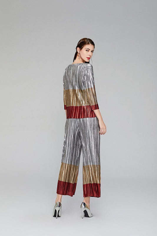 Suits Women 2022 Spring Casual T-Shirt + Pants