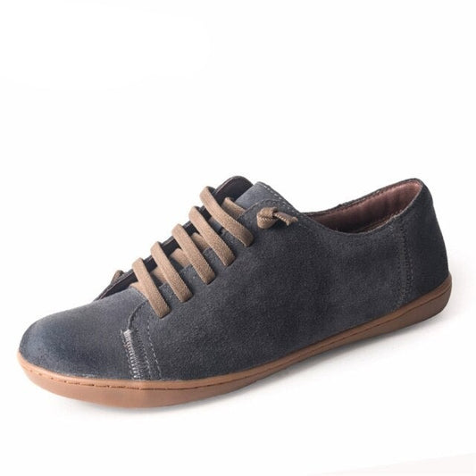 Women Shoes Flat 100% Genuine Leather Shoes