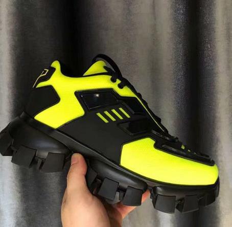 Wedge Shoes for Men Lace Up Mixed Color