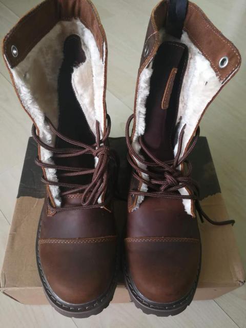 Soldiers Ridding Boots Man Winter Snow Boots