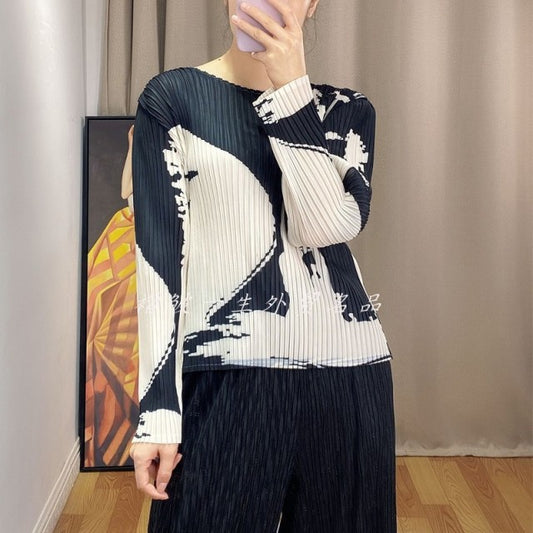 2022年春 レディース プリント トップス Tシャツ ファッション ルーズ