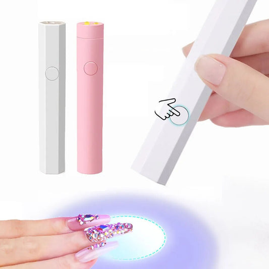 Mini Portable Flashlight Nail Dryer UV Led Lamp