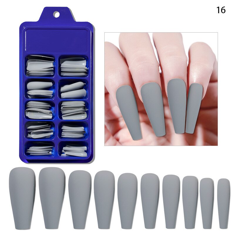 False Nails Full Cover Acrylic Nail Art Tips 100PCS/box