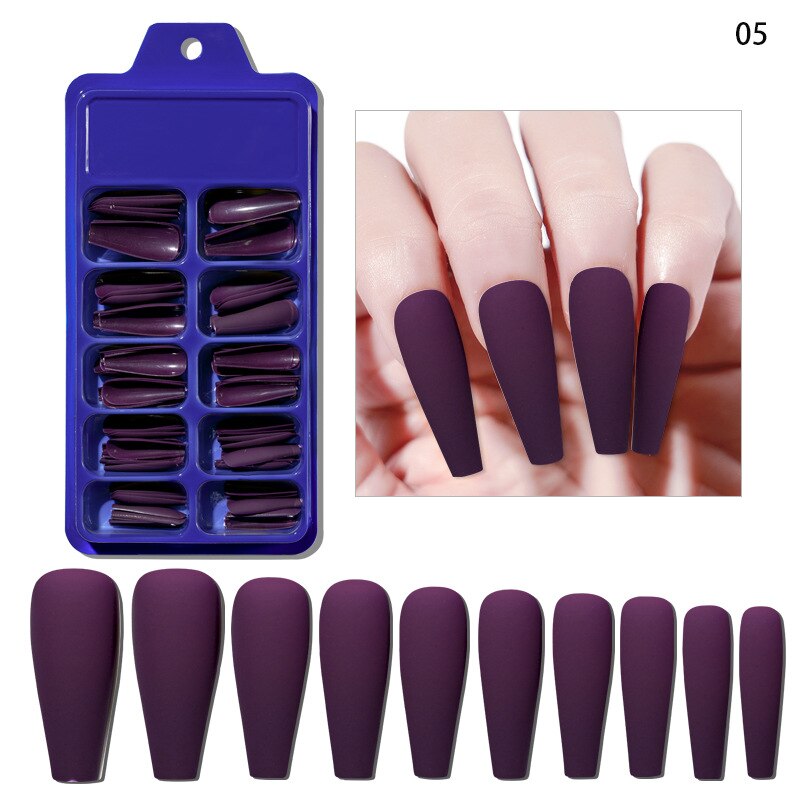 False Nails Full Cover Acrylic Nail Art Tips 100PCS/box