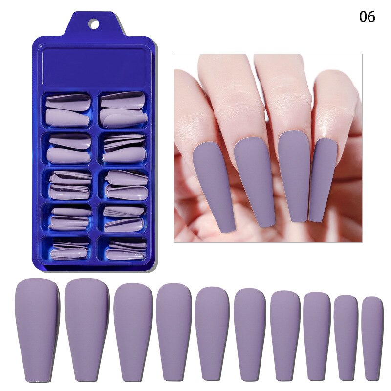 False Nails Full Cover Acrylic Nail Art Tips 100PCS/box