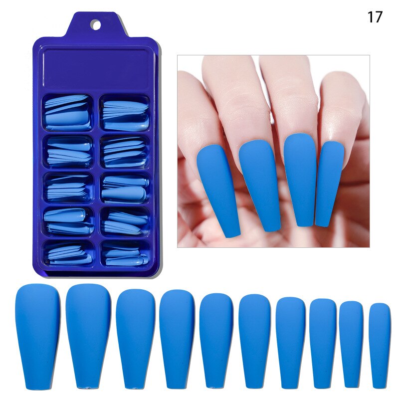 False Nails Full Cover Acrylic Nail Art Tips 100PCS/box