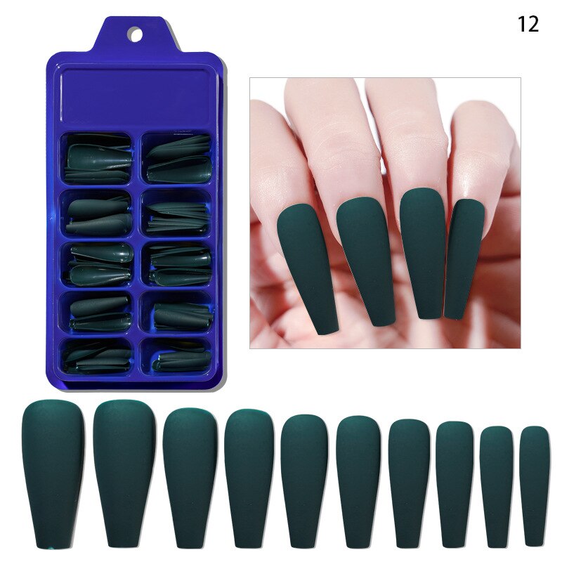 False Nails Full Cover Acrylic Nail Art Tips 100PCS/box