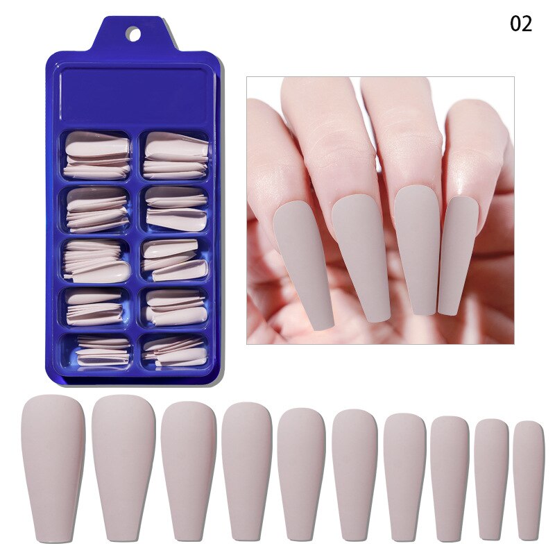 False Nails Full Cover Acrylic Nail Art Tips 100PCS/box