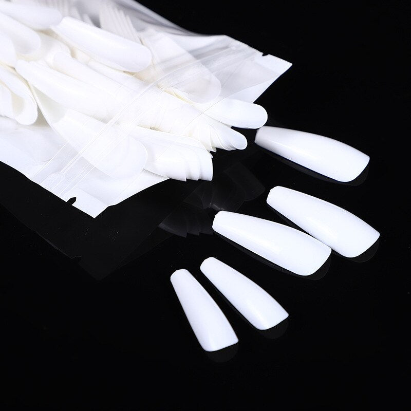 False Nails Full Cover Acrylic Nail Art Tips 100PCS/box