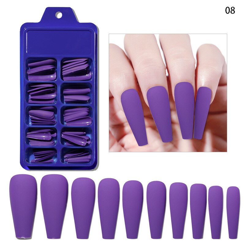 False Nails Full Cover Acrylic Nail Art Tips 100PCS/box