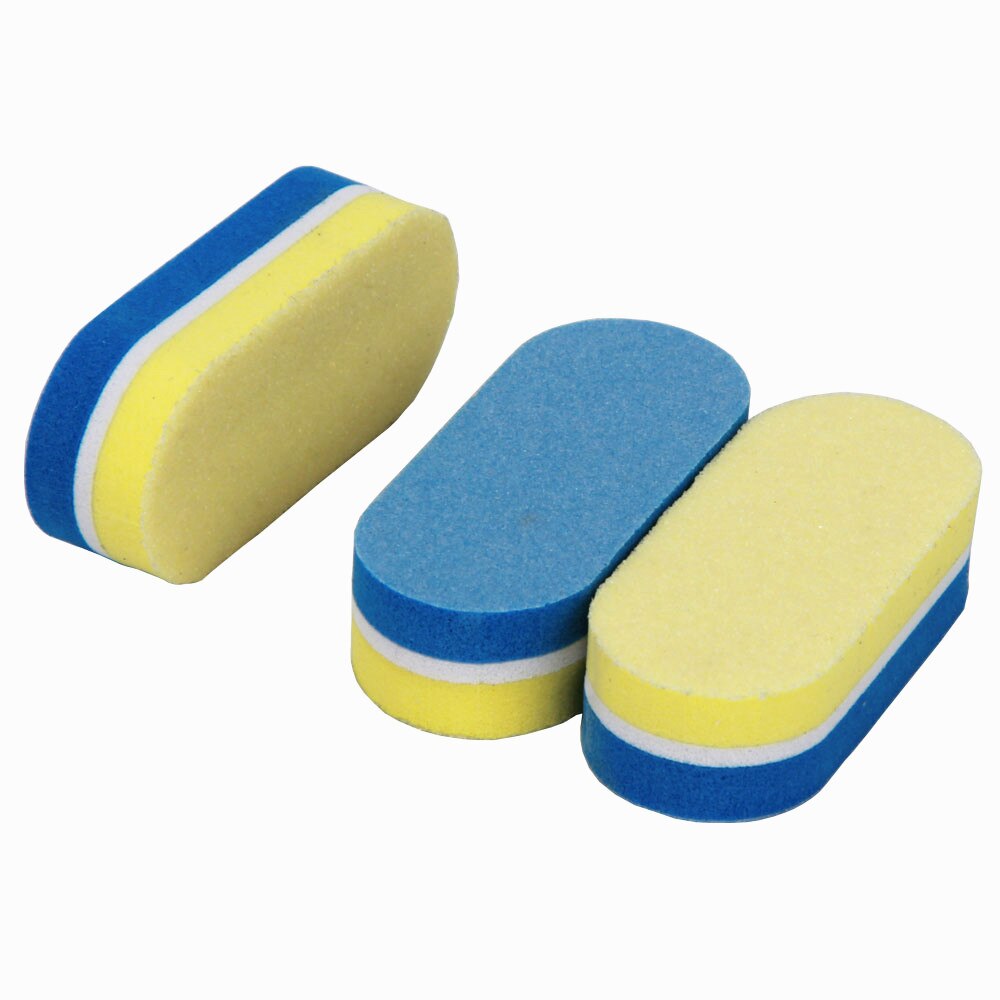 200pcs Mini Nail Sponge Nail File Buffer Block Buffing Sanding