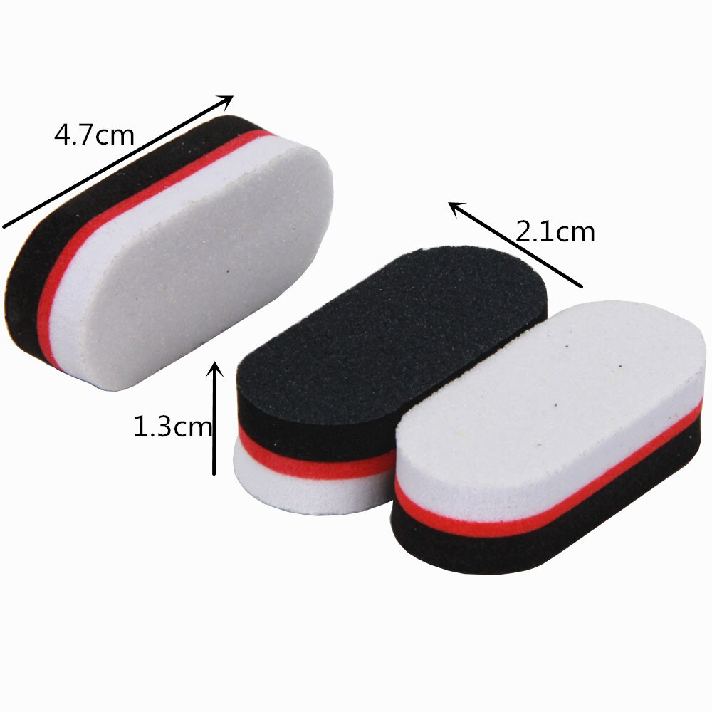 200pcs Mini Nail Sponge Nail File Buffer Block Buffing Sanding