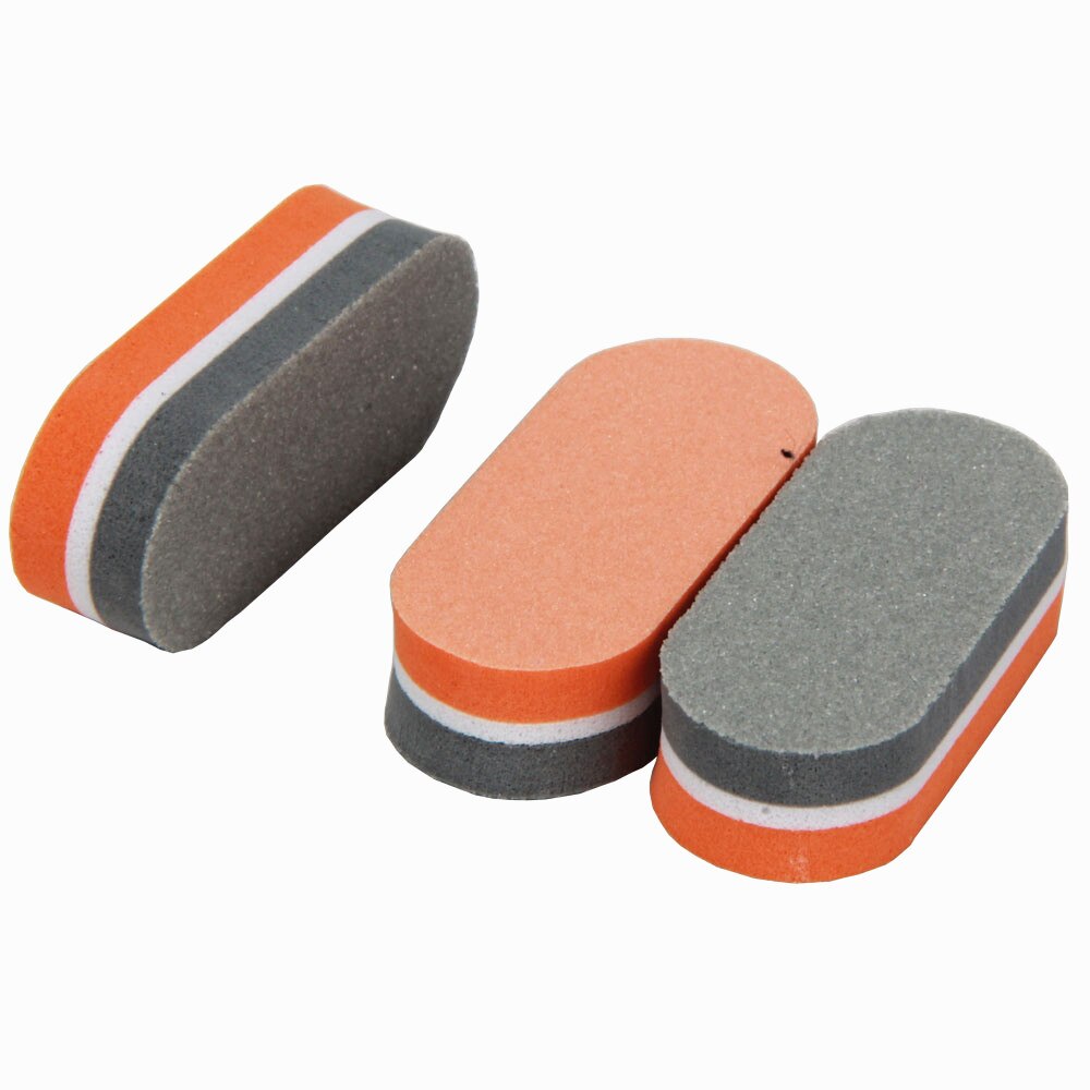 200pcs Mini Nail Sponge Nail File Buffer Block Buffing Sanding