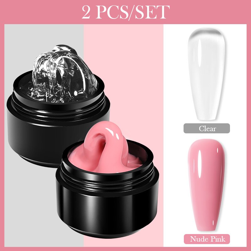 15ML Non Stick Hand Solid Extension Gel Nail Polish