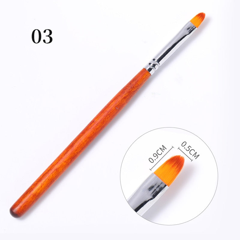 Gradient Painting Pen Drawing Nail Brush Tool