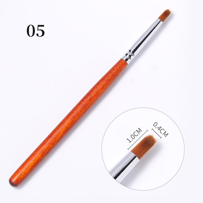 Gradient Painting Pen Drawing Nail Brush Tool