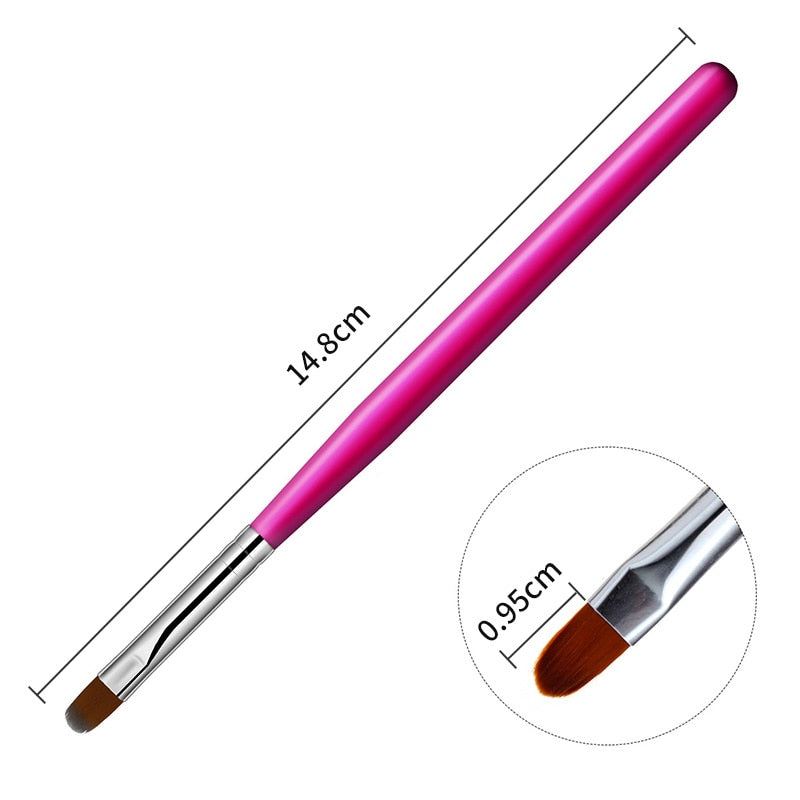 Gradient Painting Pen Drawing Nail Brush Tool