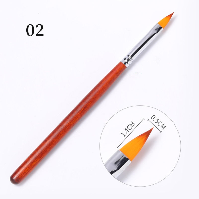 Gradient Painting Pen Drawing Nail Brush Tool