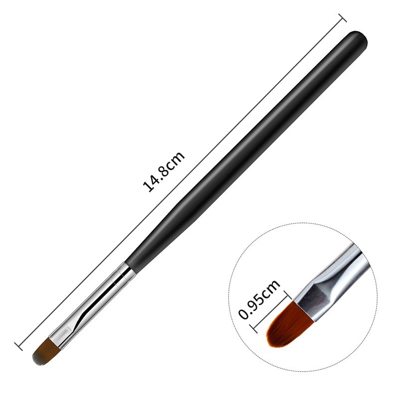 Gradient Painting Pen Drawing Nail Brush Tool