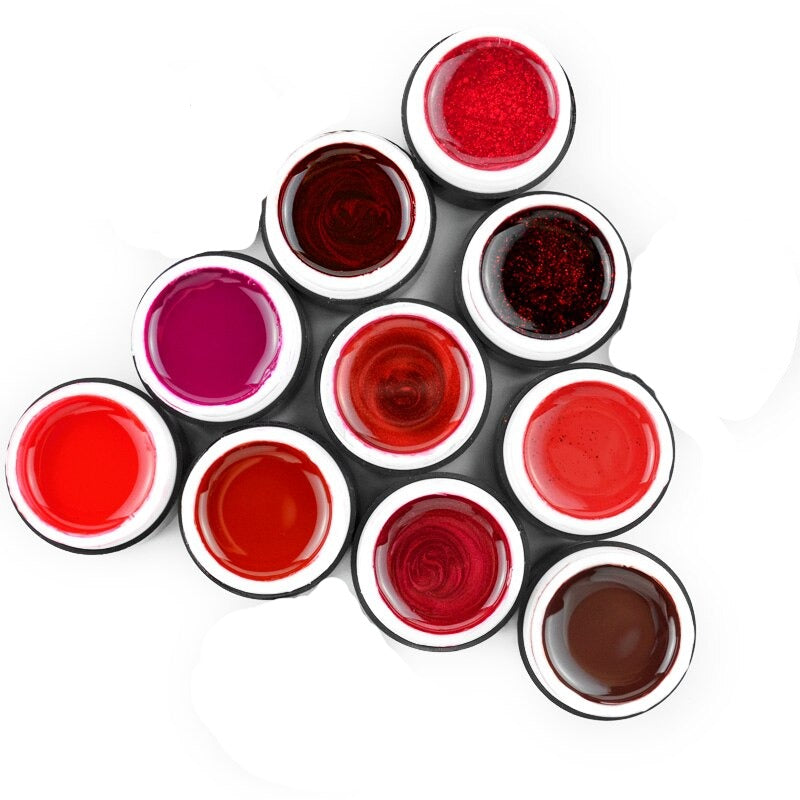 Advanced 5g Red Series Nail Polish 30 colors Gel painting