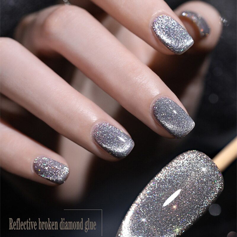 Nail Polish Cat Eye Gel Nail Art 8ML Glitter