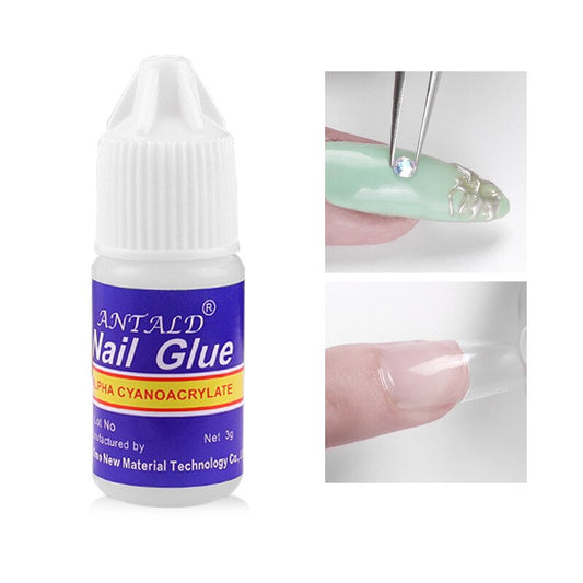 Quick Drying Acrylic Nail Glue Adhesive Tools