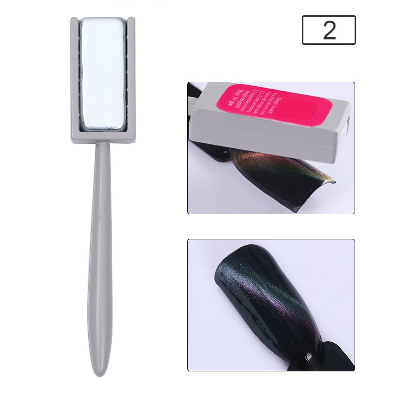 Dual-ended Cat Eye Magnetic Stick Gel Nail Polish Pen Tool