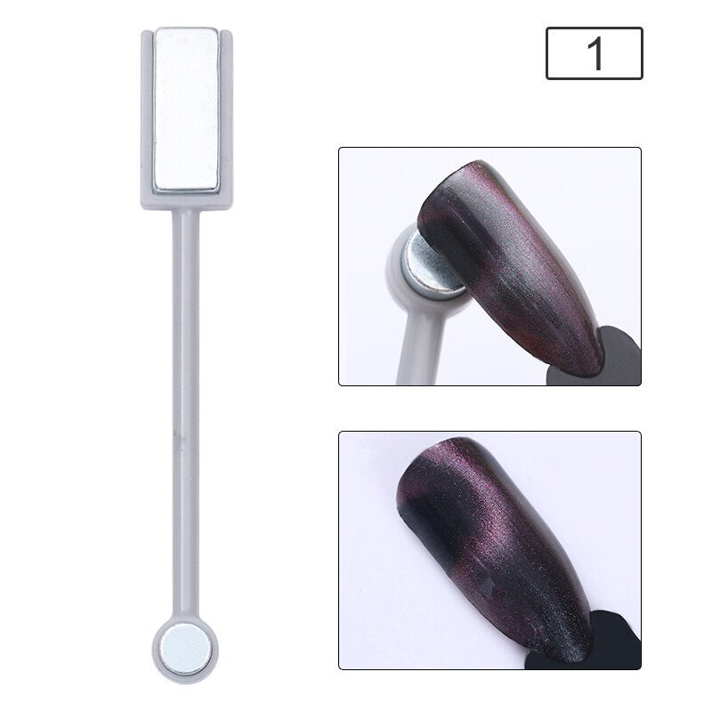 Dual-ended Cat Eye Magnetic Stick Gel Nail Polish Pen Tool