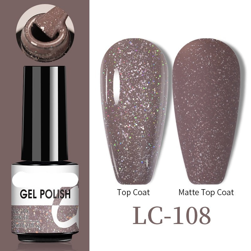 9D Reflective Cat Eye Magnetic Glitter Nail Polish