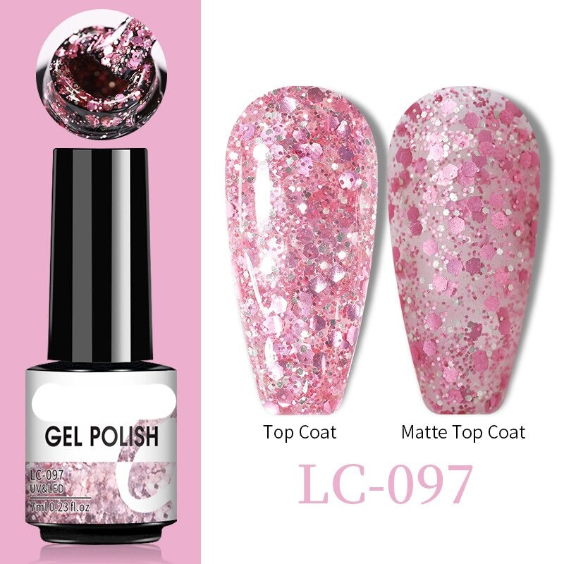 9D Reflective Cat Eye Magnetic Glitter Nail Polish