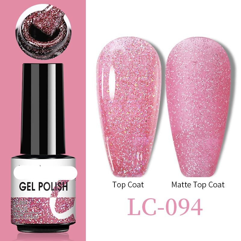 9D Reflective Cat Eye Magnetic Glitter Nail Polish