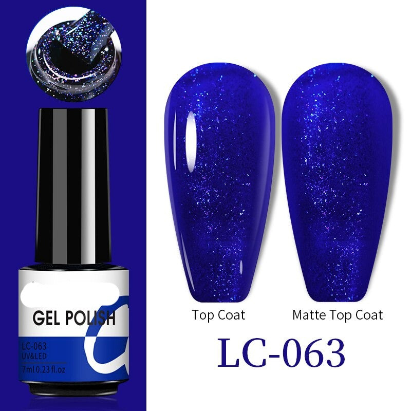 9D Reflective Cat Eye Magnetic Glitter Nail Polish