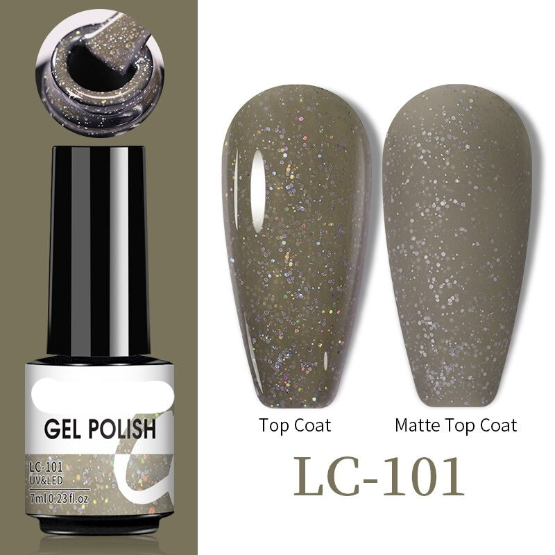 9D Reflective Cat Eye Magnetic Glitter Nail Polish