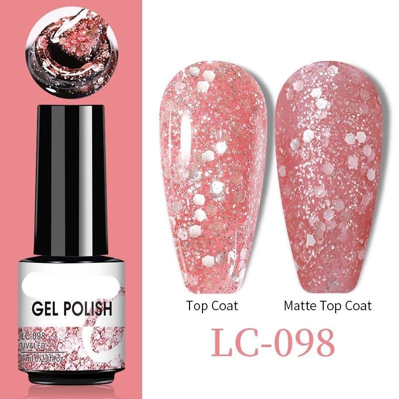 9D Reflective Cat Eye Magnetic Glitter Nail Polish