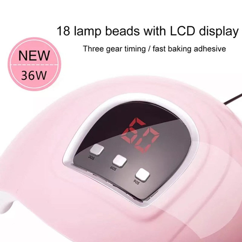 Nail Dryer LED UV Lamp for Curing All Gel Nail Polish