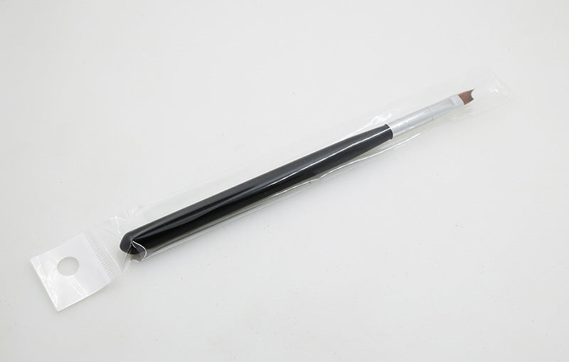 Nail Pen Half Pen French Pen Black Oblique brush