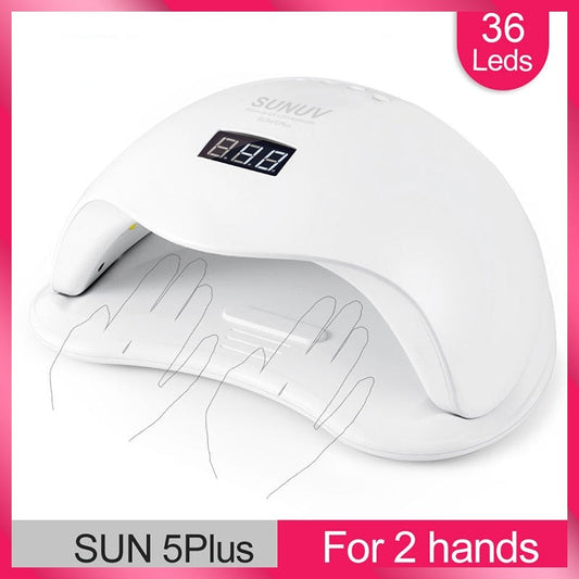 両手用UV LEDランプネイルドライヤー