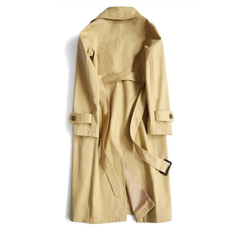 Women Trench Double Breasted Trench coat