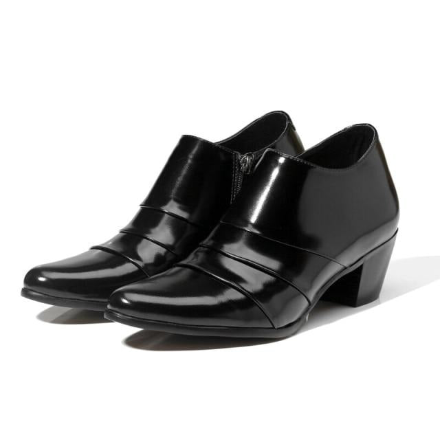 High Heel Oxfords Men Wedding Shoes