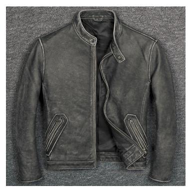 Brand Classic Casual Style Cowhide Jacket