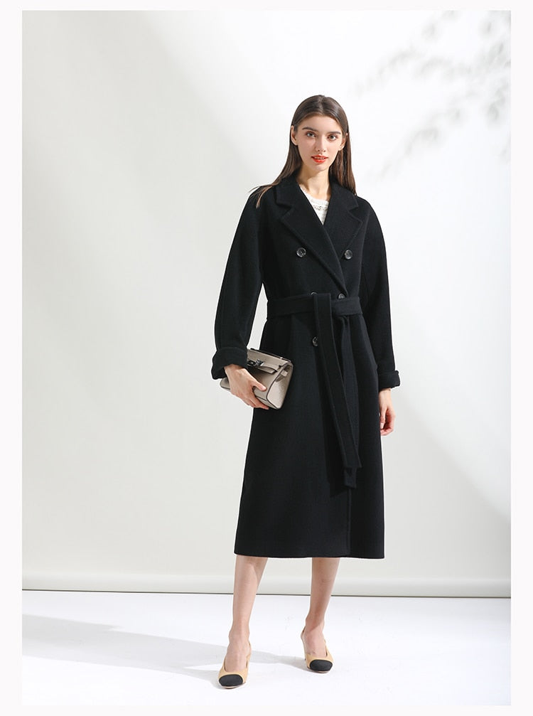 Breasted Trench Coat Woman Trench Long Windbreakers