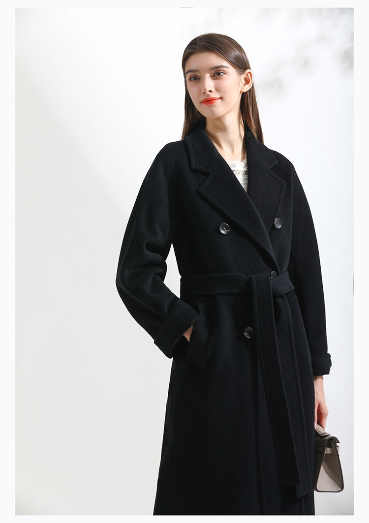 Breasted Trench Coat Woman Trench Long Windbreakers