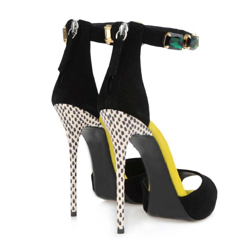 pointed stiletto high heel women's sandals