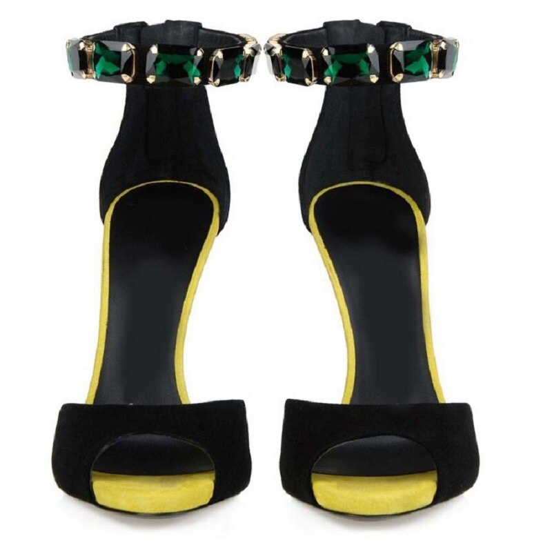 pointed stiletto high heel women's sandals